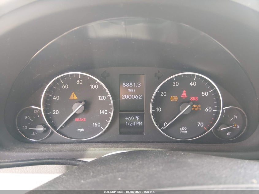 2006 Mercedes-benz C class VIN WDBRF52H96F785127 IAAI salvage auction — FRONT END, Salvage (Tennessee), sold $300 on 2026-07-08 (photo 7)