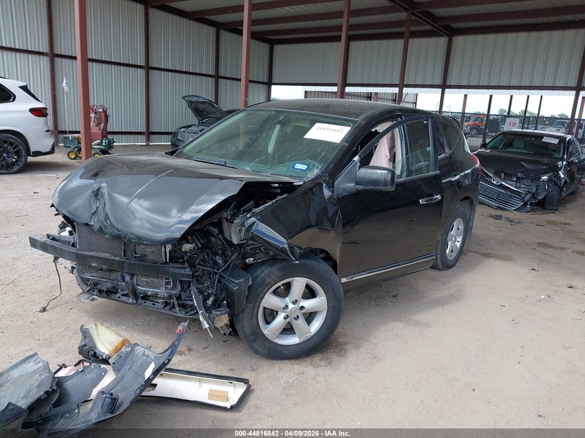 2012 Nissan Rogue VIN JN8AS5MT3CW286979 IAAI salvage auction — FRONT END, Salvage (Texas), sold $400 on 2026-07-07 (photo 2)