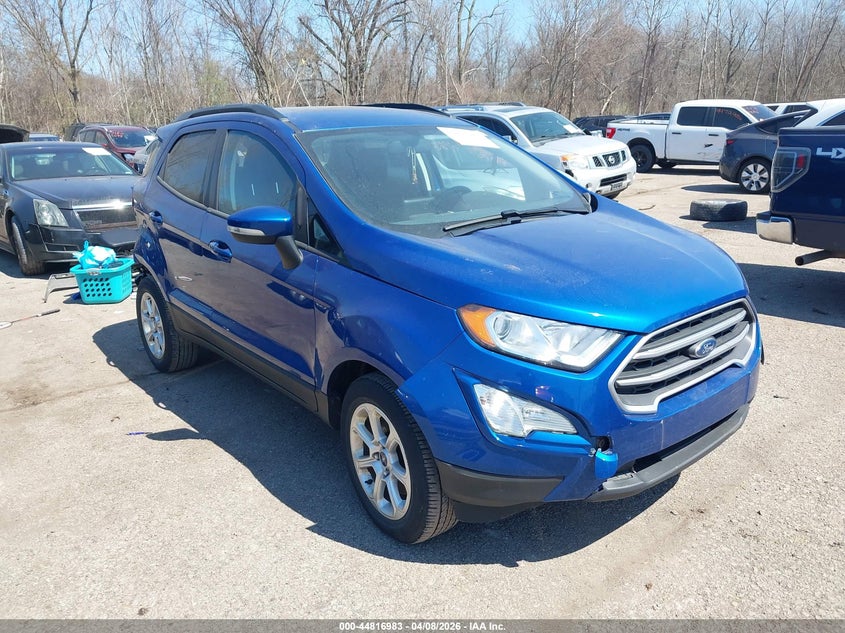 2021 Ford Ecosport VIN MAJ3S2GE9MC401318 IAAI salvage auction — RIGHT REAR, Salvage Title, sold $1,700 on 2026-07-14 (photo 1)
