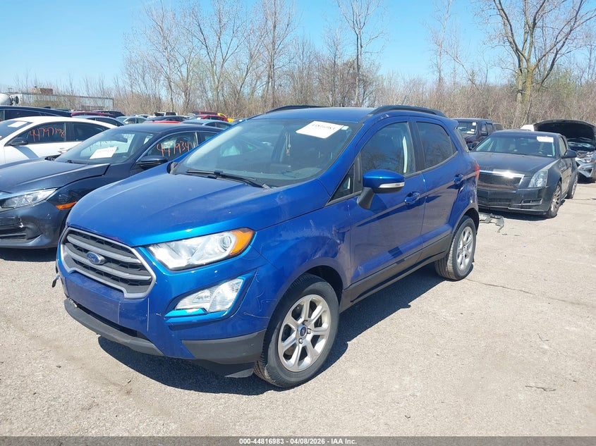 2021 Ford Ecosport VIN MAJ3S2GE9MC401318 IAAI salvage auction — RIGHT REAR, Salvage Title, sold $1,700 on 2026-07-14 (photo 2)