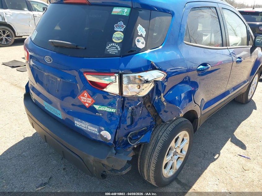 2021 Ford Ecosport VIN MAJ3S2GE9MC401318 IAAI salvage auction — RIGHT REAR, Salvage Title, sold $1,700 on 2026-07-14 (photo 6)