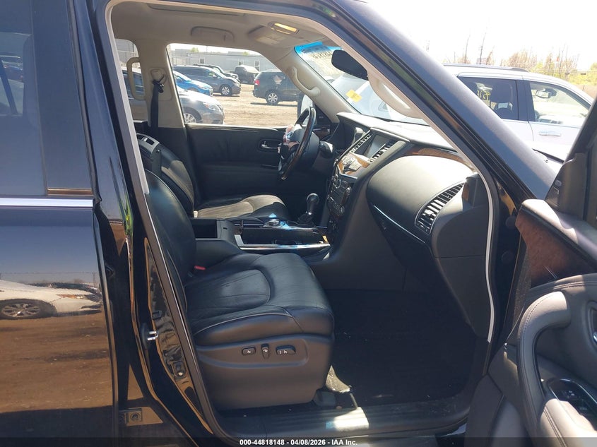 2012 Infiniti Qx56 VIN JN8AZ2NE3C9019298 IAAI salvage auction — FRONT END, Wait Title, sold $1,600 on 2026-07-23 (photo 5)