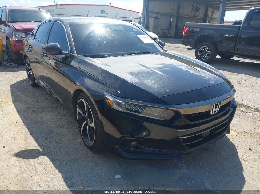 2022 Honda Accord VIN 1HGCV2F32NA021432 — IAAI salvage auction photo