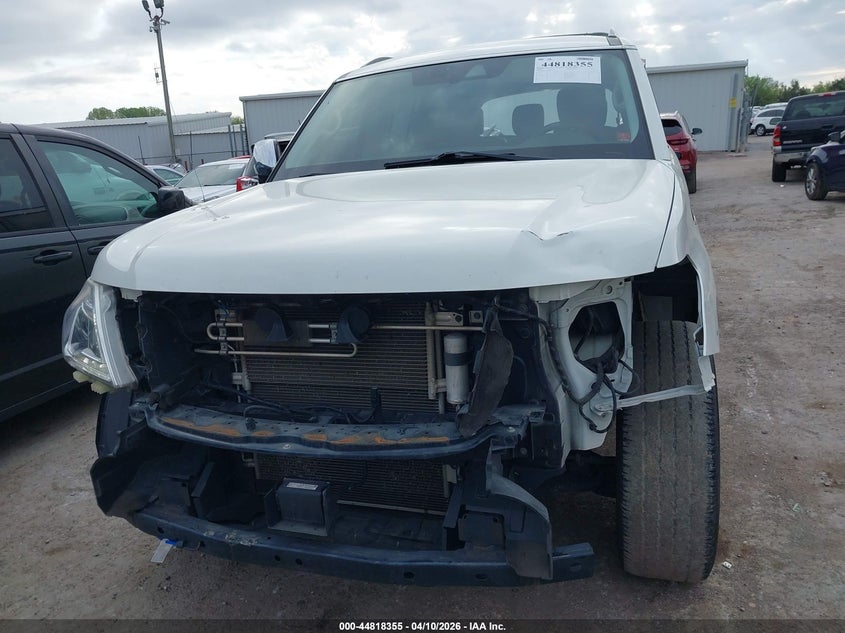 2018 Nissan Armada VIN JN8AY2ND3J9053233 IAAI salvage auction — FRONT END, Clear (Oklahoma), sold $6,000 on 2026-07-15 (photo 6)