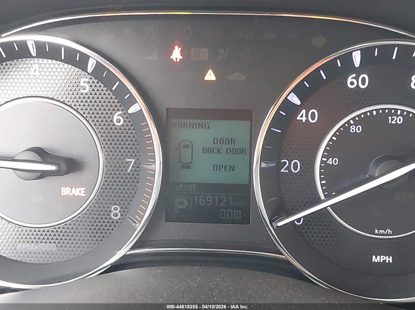 2018 Nissan Armada VIN JN8AY2ND3J9053233 IAAI salvage auction — FRONT END, Clear (Oklahoma), sold $6,000 on 2026-07-15 (photo 7)