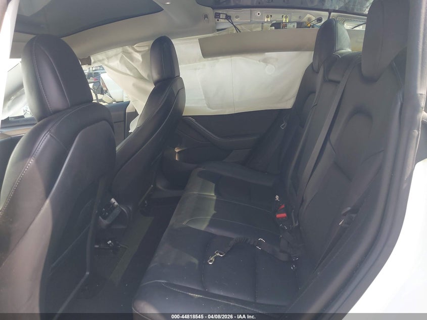 2022 Tesla Model 3 VIN 5YJ3E1EB5NF265634 IAAI salvage auction — RIGHT SIDE, Salvage Title, sold $7,100 on 2026-07-07 (photo 8)