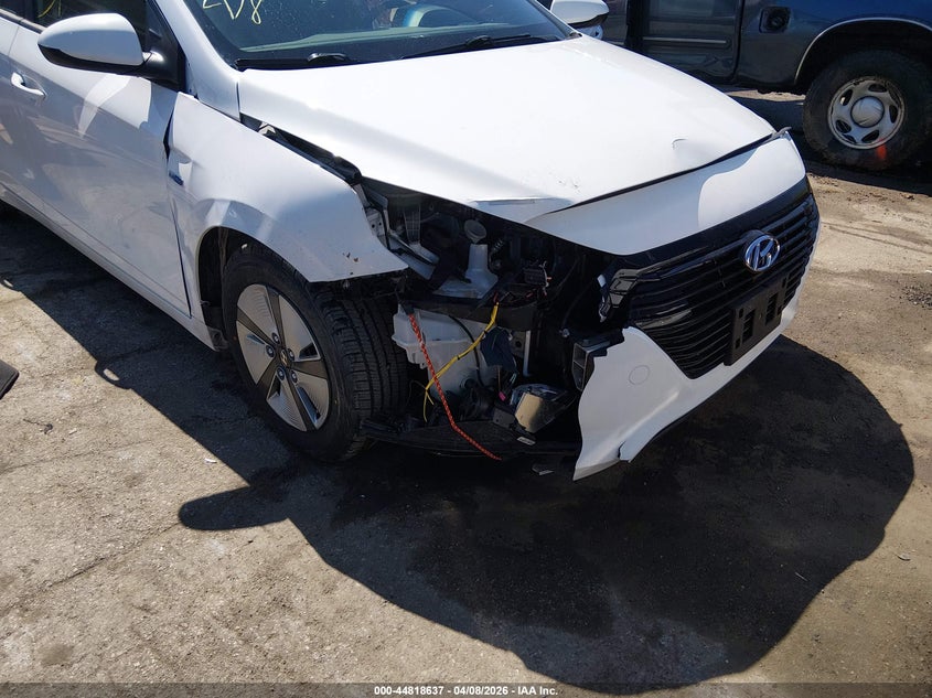 2018 Hyundai Ioniq VIN KMHC65LC1JU096046 IAAI salvage auction — FRONT END, Salvage - 75% Or Less (Maryland), sold $2,150 on 2026-07-09 (photo 6)