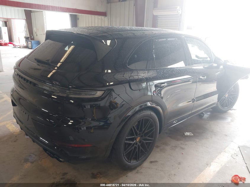 2026 Porsche Cayenne VIN WP1AA2AY3TDA00829 IAAI salvage auction — FRONT END, Original (Texas), sold $39,775 on 2026-07-06 (photo 4)