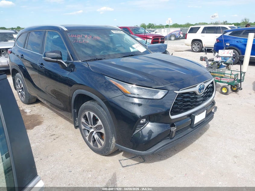 2023 Toyota Highlander VIN 5TDKARAHXPS520633 IAAI salvage auction — RIGHT SIDE, Original (Texas), sold $12,850 on 2026-07-21 (photo 1)