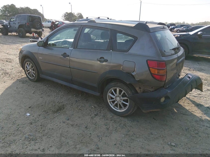 2005 Pontiac Vibe VIN 5Y2SM63815Z482210 IAAI salvage auction — REAR END, Salvage (Georgia), sold $475 on 2026-07-09 (photo 3)