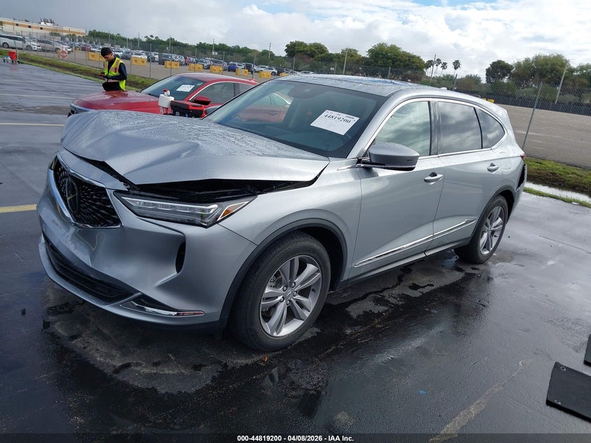 2023 Acura Mdx VIN 5J8YE1H34PL044554 IAAI salvage auction — REAR END, Rebuildable (Florida), sold $10,200 on 2026-08-28 (photo 2)