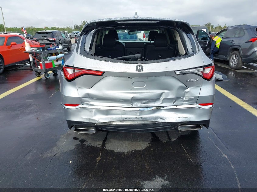2023 Acura Mdx VIN 5J8YE1H34PL044554 IAAI salvage auction — REAR END, Rebuildable (Florida), sold $10,200 on 2026-08-28 (photo 6)