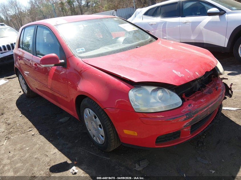 2008 Volkswagen Golf VIN WVWDA91K08W156194 IAAI salvage auction — FRONT END, Salvage (Rhode Island), sold $250 on 2026-07-07 (photo 1)