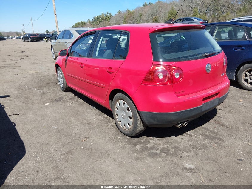 2008 Volkswagen Golf VIN WVWDA91K08W156194 IAAI salvage auction — FRONT END, Salvage (Rhode Island), sold $250 on 2026-07-07 (photo 3)