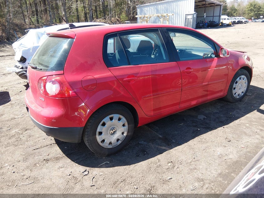 2008 Volkswagen Golf VIN WVWDA91K08W156194 IAAI salvage auction — FRONT END, Salvage (Rhode Island), sold $250 on 2026-07-07 (photo 4)