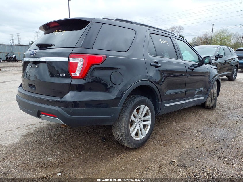 2019 Ford Explorer VIN 1FM5K8D83KGA15418 IAAI salvage auction — LEFT SIDE, Salvage (Illinois), sold $950 on 2026-08-03 (photo 4)