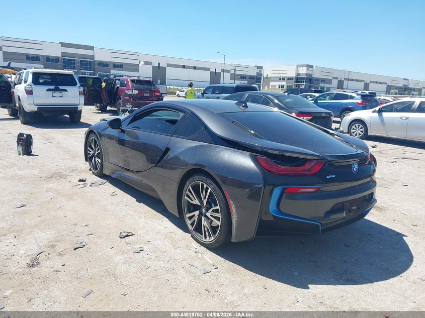 2014 BMW I8 VIN WBY2Z2C52EVX64572 IAAI salvage auction — RIGHT FRONT, Original (Texas), sold $18,100 on 2026-07-14 (photo 3)