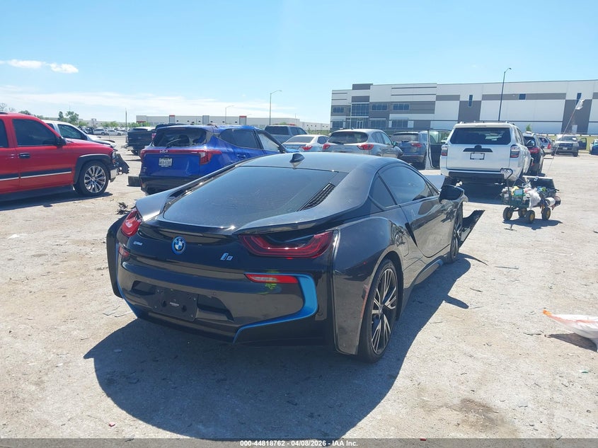 2014 BMW I8 VIN WBY2Z2C52EVX64572 IAAI salvage auction — RIGHT FRONT, Original (Texas), sold $18,100 on 2026-07-14 (photo 4)