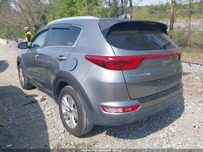 2017 Kia Sportage VIN KNDPM3ACXH7076549 IAAI salvage auction — FRONT END, Salvage Title, sold $2,050 on 2026-07-14 (photo 3)