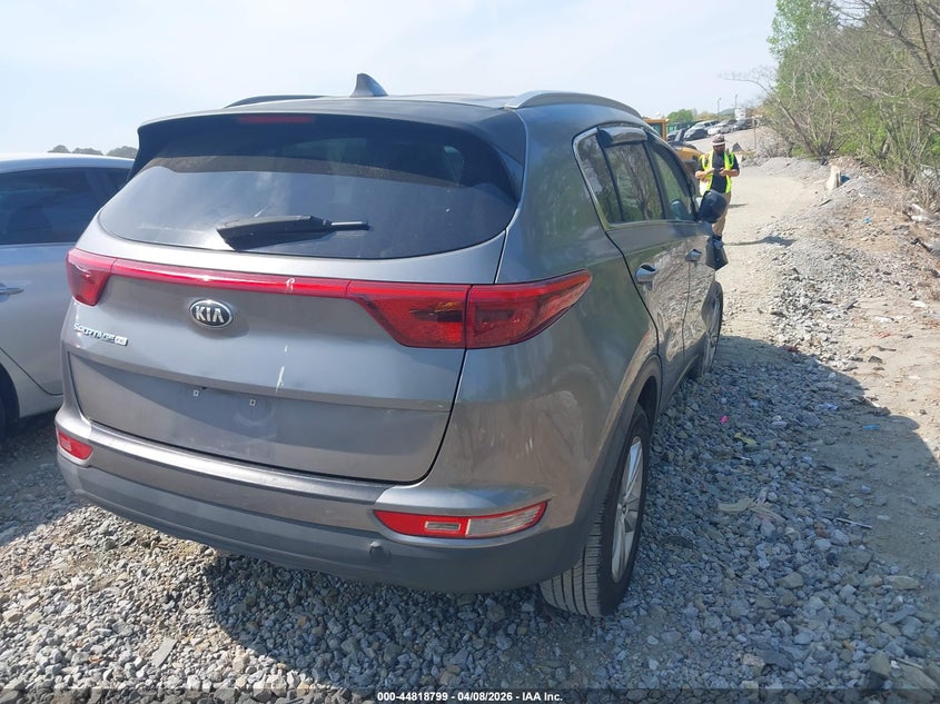 2017 Kia Sportage VIN KNDPM3ACXH7076549 IAAI salvage auction — FRONT END, Salvage Title, sold $2,050 on 2026-07-14 (photo 4)