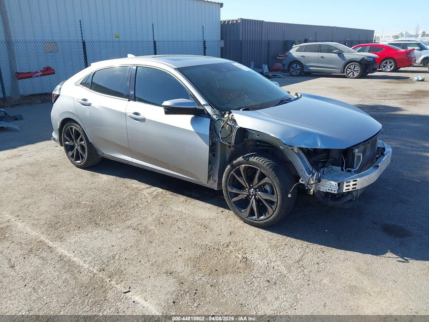 2019 Honda Civic VIN SHHFK7H96KU203137 IAAI salvage auction — RIGHT FRONT, Salvage Title, sold $5,250 on 2026-07-13 (photo 1)