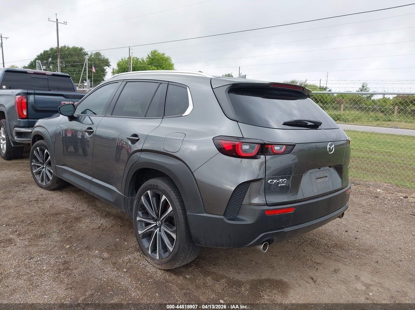 2025 Mazda Cx-50 VIN 7MMVABEMXSN315033 IAAI salvage auction — SIDE, Original (Texas), sold $3,650 on 2026-07-21 (photo 3)