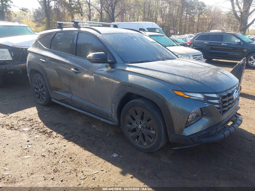 2022 Hyundai Tucson VIN KM8JFCAEXNU157156 IAAI salvage auction — SIDE, Mv-907A (New York), sold $75 on 2026-07-28 (photo 1)
