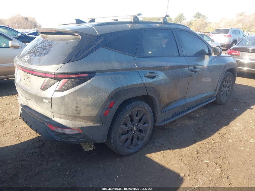 2022 Hyundai Tucson VIN KM8JFCAEXNU157156 IAAI salvage auction — SIDE, Mv-907A (New York), sold $75 on 2026-07-28 (photo 4)