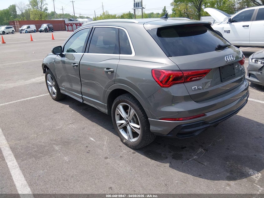 2021 Audi Q3 VIN WA1EECF34M1152173 IAAI salvage auction — FRONT END, Clear (Tennessee), sold $3,550 on 2026-07-28 (photo 3)