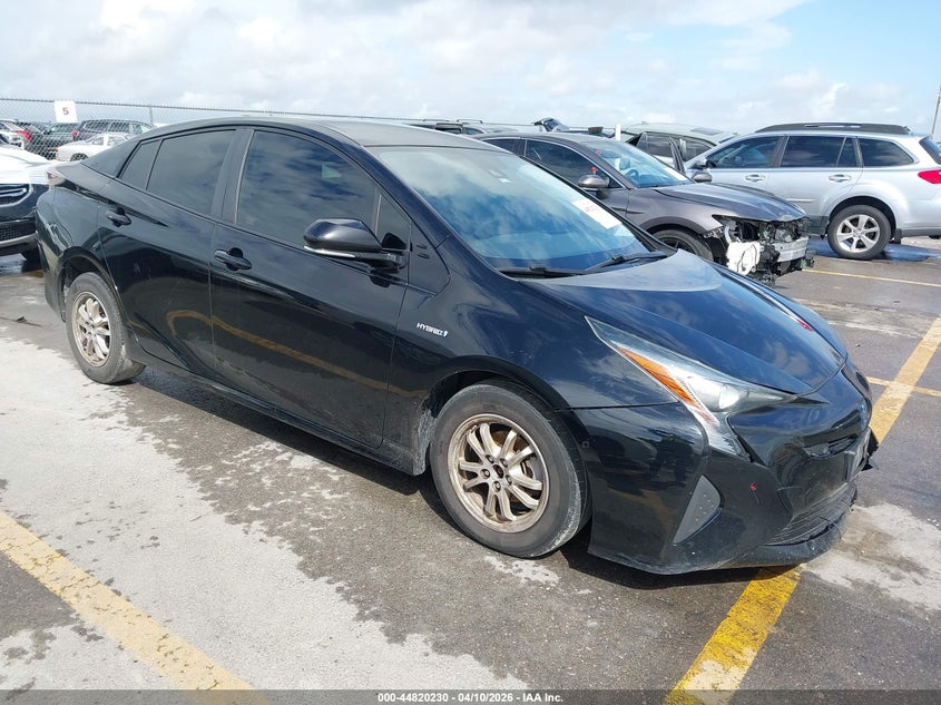 2018 Toyota Prius VIN JTDKBRFU1J3062959 IAAI salvage auction — LEFT SIDE, Original (Texas), sold $2,950 on 2026-07-09 (photo 1)