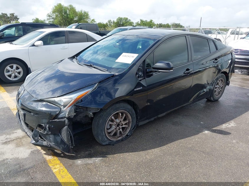 2018 Toyota Prius VIN JTDKBRFU1J3062959 IAAI salvage auction — LEFT SIDE, Original (Texas), sold $2,950 on 2026-07-09 (photo 2)