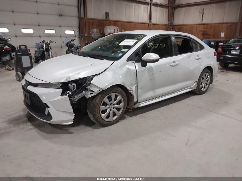 2022 Toyota Corolla VIN JTDEPMAE4N3032538 IAAI salvage auction — LEFT SIDE, Salvage Title, sold $4,150 on 2026-07-08 (photo 2)