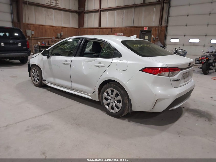 2022 Toyota Corolla VIN JTDEPMAE4N3032538 IAAI salvage auction — LEFT SIDE, Salvage Title, sold $4,150 on 2026-07-08 (photo 3)