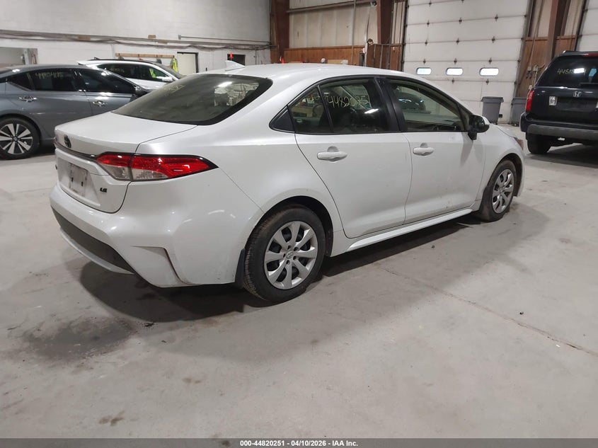 2022 Toyota Corolla VIN JTDEPMAE4N3032538 IAAI salvage auction — LEFT SIDE, Salvage Title, sold $4,150 on 2026-07-08 (photo 4)