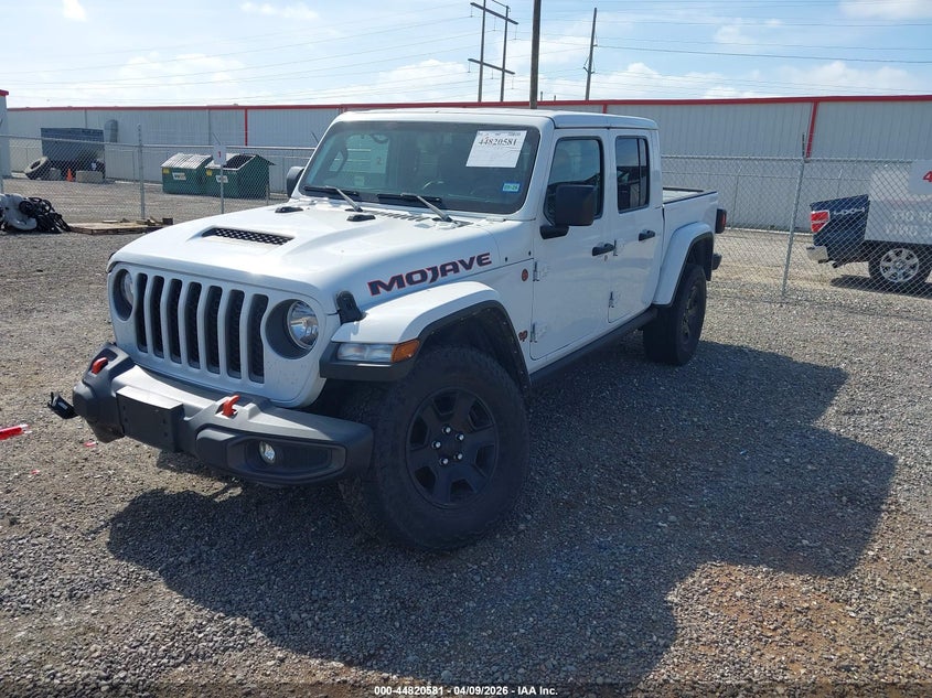 2022 Jeep Gladiator VIN 1C6JJTEG1NL131413 IAAI salvage auction — FRONT END, Salvage Title, sold $10,400 on 2026-08-14 (photo 2)