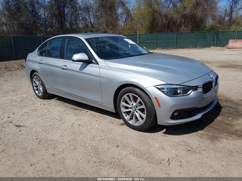 2018 BMW 3er VIN WBA8A3C51JA494614 IAAI salvage auction — LEFT SIDE, Salvage (Texas), sold $3,200 on 2026-07-30 (photo 1)