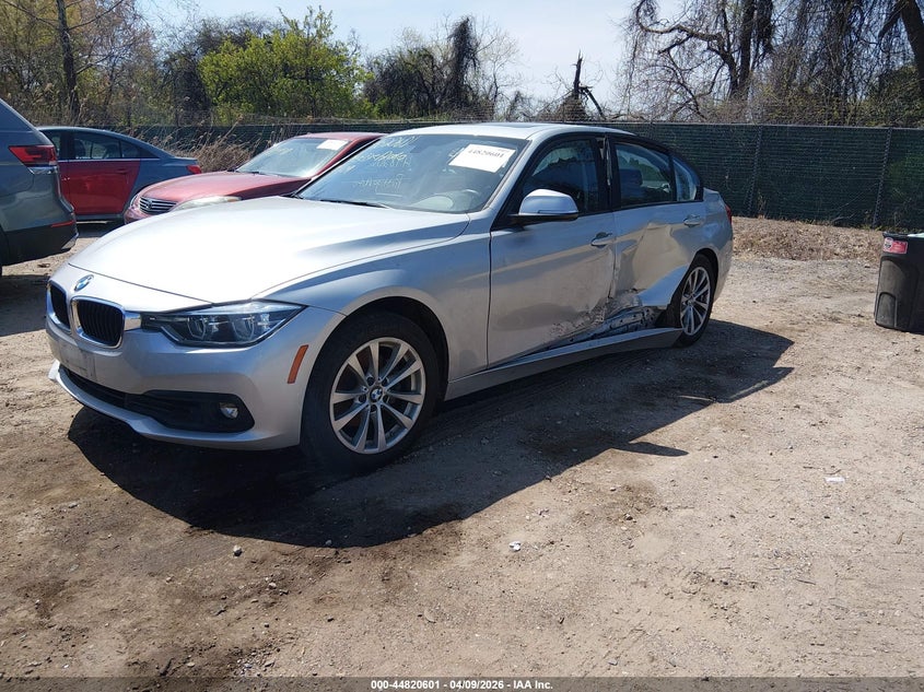 2018 BMW 3er VIN WBA8A3C51JA494614 IAAI salvage auction — LEFT SIDE, Salvage (Texas), sold $3,200 on 2026-07-30 (photo 2)