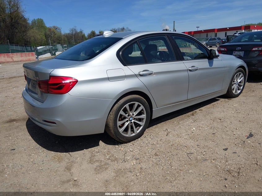 2018 BMW 3er VIN WBA8A3C51JA494614 IAAI salvage auction — LEFT SIDE, Salvage (Texas), sold $3,200 on 2026-07-30 (photo 4)