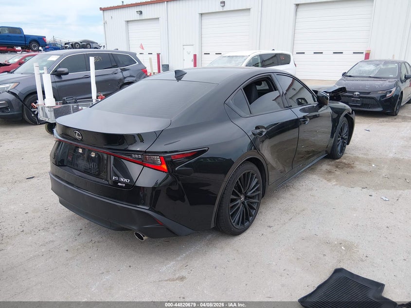 2022 Lexus Is VIN JTHD81F22N5047841 IAAI salvage auction — FRONT END, Salvage (Illinois), sold $9,100 on 2026-07-14 (photo 4)