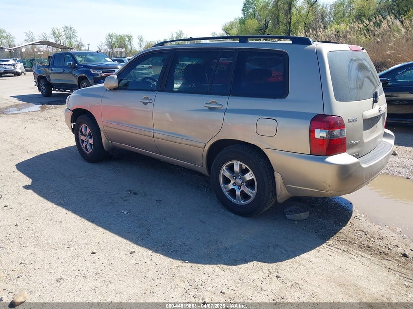 2004 Toyota Highlander VIN JTEEP21A240046189 IAAI salvage auction — FRONT END, Salvage (Texas), sold $925 on 2026-07-30 (photo 3)