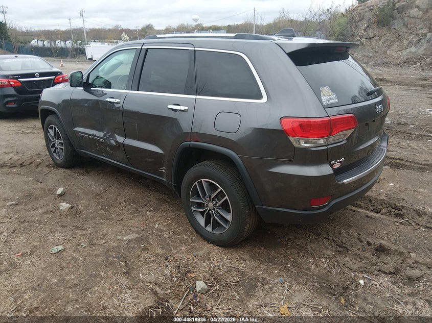2018 Jeep Grand cherokee VIN 1C4RJFBG2JC505782 IAAI salvage auction — SIDE, Salvage (Massachusetts), sold $7,100 on 2026-08-22 (photo 3)