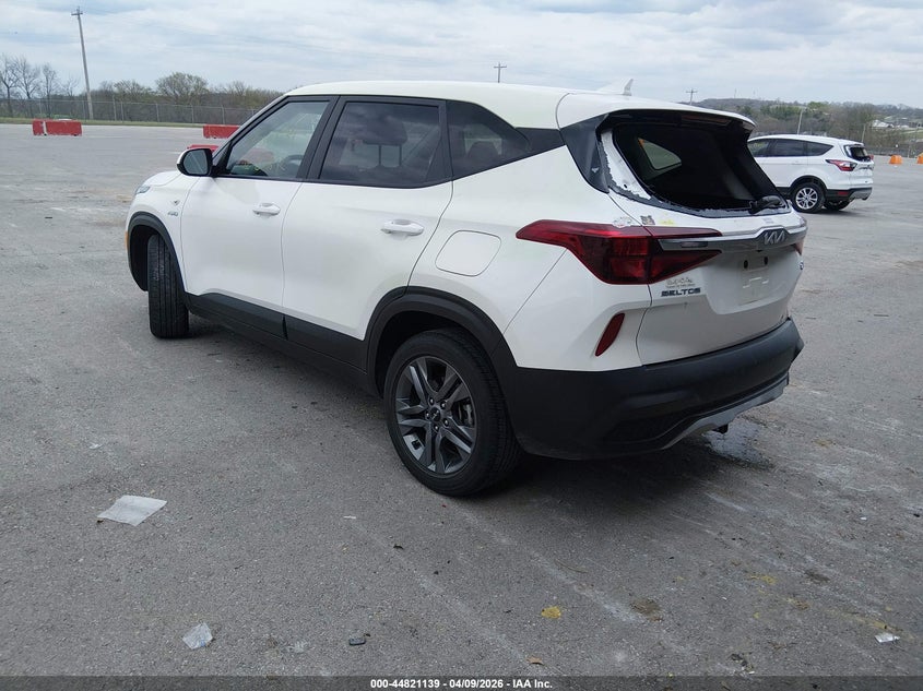 2023 Kia Seltos VIN KNDEPCAA5P7375751 IAAI salvage auction — VANDALISM, Salvage Title, sold $7,900 on 2026-08-13 (photo 3)