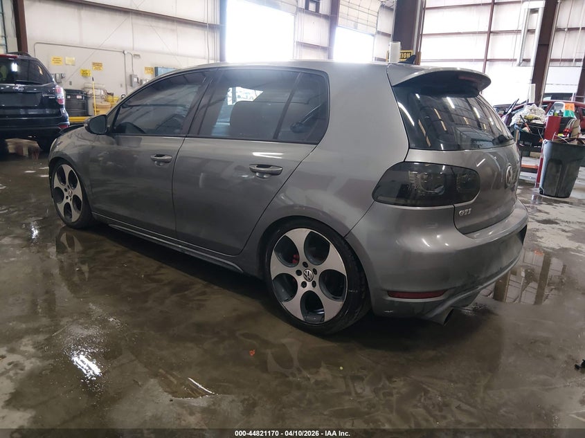 2012 Volkswagen Gti VIN WVWGD7AJ6CW307564 IAAI salvage auction — FRONT END, Salvage Title, sold $1,550 on 2026-07-10 (photo 3)