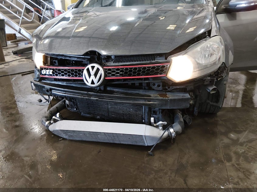 2012 Volkswagen Gti VIN WVWGD7AJ6CW307564 IAAI salvage auction — FRONT END, Salvage Title, sold $1,550 on 2026-07-10 (photo 6)