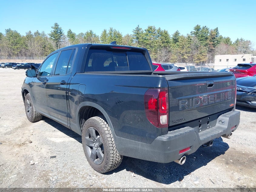 2026 Honda Ridgeline VIN 5FPYK3F64TB001806 IAAI salvage auction — FRONT END, Salvage Title, sold $15,700 on 2026-07-24 (photo 3)