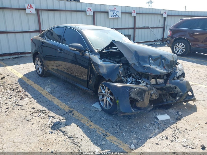 2012 Lexus Is VIN JTHCF5C27C5058344 IAAI salvage auction — FRONT END, Salvage (Georgia), sold $25 on 2026-07-29 (photo 1)