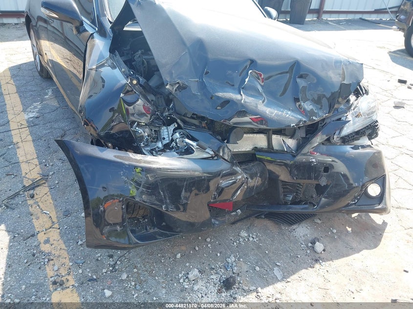 2012 Lexus Is VIN JTHCF5C27C5058344 IAAI salvage auction — FRONT END, Salvage (Georgia), sold $25 on 2026-07-29 (photo 6)
