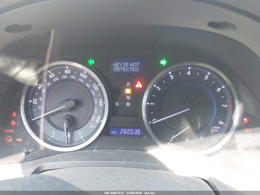 2012 Lexus Is VIN JTHCF5C27C5058344 IAAI salvage auction — FRONT END, Salvage (Georgia), sold $25 on 2026-07-29 (photo 7)