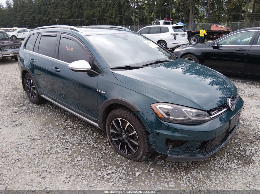 2019 Volkswagen Golf VIN 3VWH17AU1KM506685 IAAI salvage auction — FRONT END, Salvage Title, sold $2,650 on 2026-07-24 (photo 1)