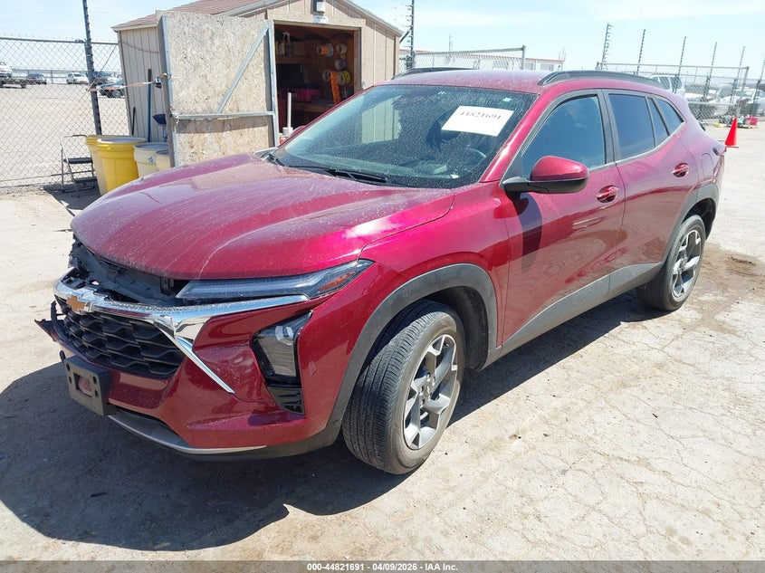 2024 Chevrolet Trax VIN KL77LHE28RC242137 IAAI salvage auction — FRONT END, Original (Texas), sold $25 on 2026-07-28 (photo 2)